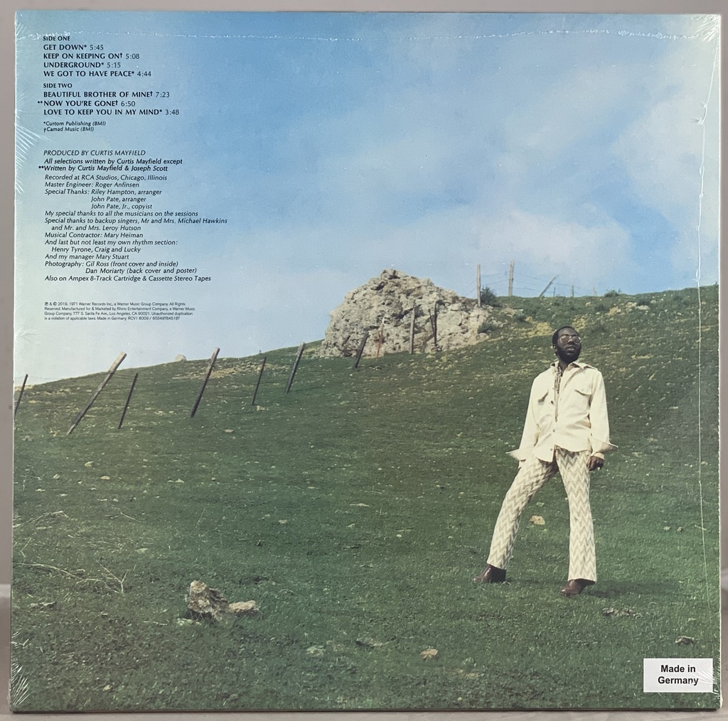 Curtis Mayfield - Roots(LP novo) | Tracks Rio